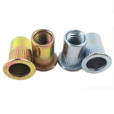 1-3.5 Noix de rivets en acier inoxydable en acier au carbone pour une fixation durable
