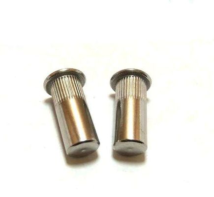 1-3.5 Noix de rivets en acier inoxydable en acier au carbone pour une fixation durable