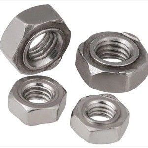 Système de mesure métrique soudé Noix hexagonales DIN929 acier au carbone pour l'industrie lourde