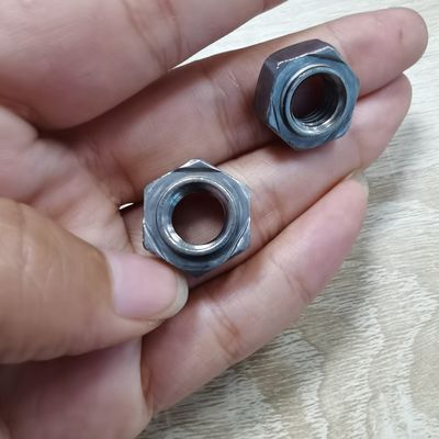 Système de mesure métrique soudé Noix hexagonales DIN929 acier au carbone pour l'industrie lourde