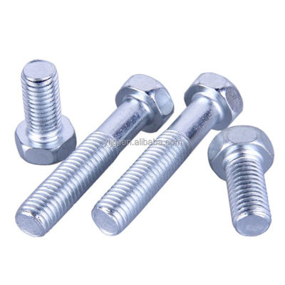 DIN933/931 Boulons hexagonaux avec écrous et rouleaux Grade 4.8/6.8/8.8/10.9 10mm-300mm
