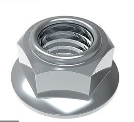 Noix hexagénaires à flèche en métal avec couple prédominant en acier inoxydable/carbone métrique