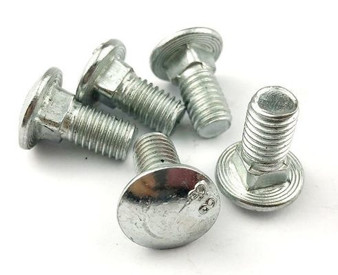 ISO9001 certifié ZINC Finition personnaliser boulon de chariot boulon DIN603 pour vos besoins