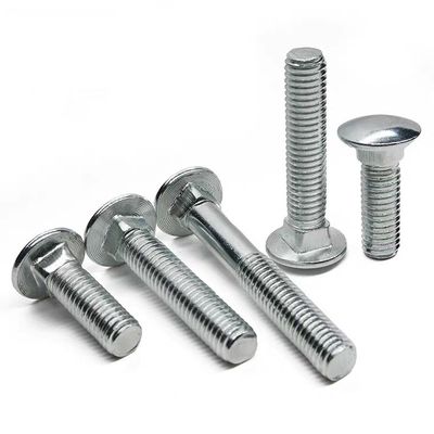 ISO9001 certifié ZINC Finition personnaliser boulon de chariot boulon DIN603 pour vos besoins