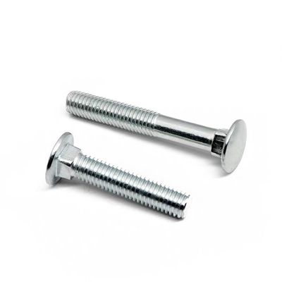 ISO9001 certifié ZINC Finition personnaliser boulon de chariot boulon DIN603 pour vos besoins