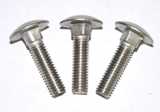 ISO9001 certifié ZINC Finition personnaliser boulon de chariot boulon DIN603 pour vos besoins