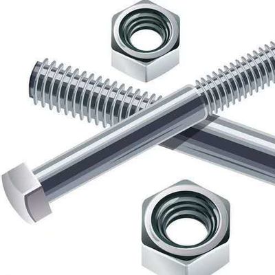 Zinc jaune ANSI Grade de fixation Hebei 4.8/8.8/10.9 M6 M8 M10 M12 M16 DIN933 Boulon hexagonale