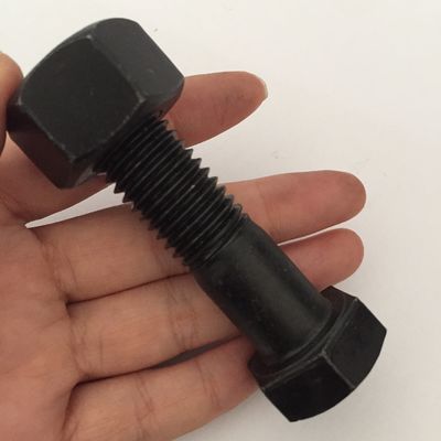 Zinc jaune ANSI Grade de fixation Hebei 4.8/8.8/10.9 M6 M8 M10 M12 M16 DIN933 Boulon hexagonale