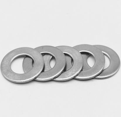 Vendre une machine à laver plate galvanisée en acier au carbone DIN125 pour M2.5-M48 Grade 4.8/8.8/12.9