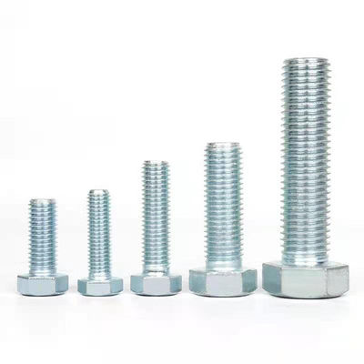 Hebei Fastener DIN Standard UNC UNF Boulure hexagonale 1/2 3/8 1/4 5/16 Grade 4.8/8.8/10.9 ASTM/BSW