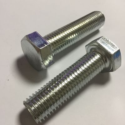 Hebei Fastener DIN Standard UNC UNF Boulure hexagonale 1/2 3/8 1/4 5/16 Grade 4.8/8.8/10.9 ASTM/BSW