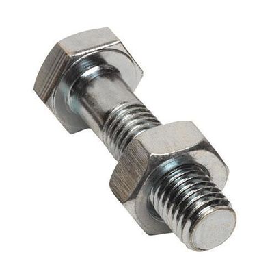 SS304 306 316 A2 70 A4 80 Boulure hexagonale Verbus Ripp Boulure DIN933/931 Finition en zinc jaune