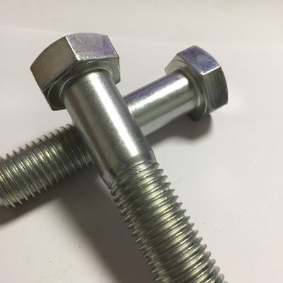 SS304 306 316 A2 70 A4 80 Boulure hexagonale Verbus Ripp Boulure DIN933/931 Finition en zinc jaune