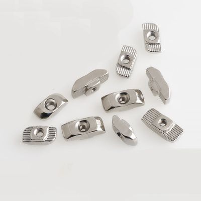 Noix de profilé en aluminium à fente en T avec système de mesure à la demande et marteau coulissant Tee