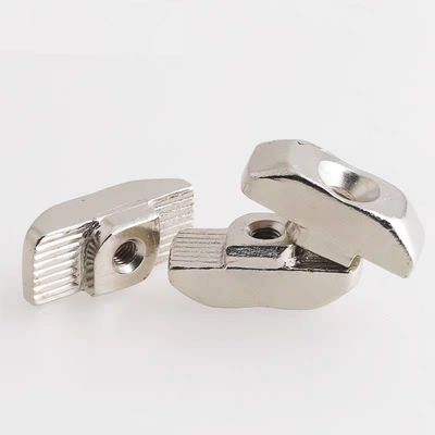 Noix de profilé en aluminium à fente en T avec système de mesure à la demande et marteau coulissant Tee