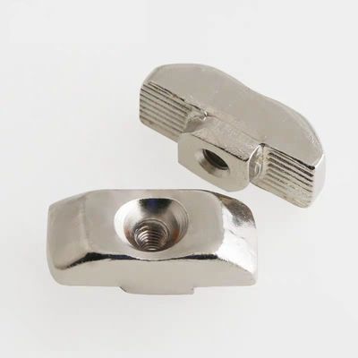 Noix de profilé en aluminium à fente en T avec système de mesure à la demande et marteau coulissant Tee