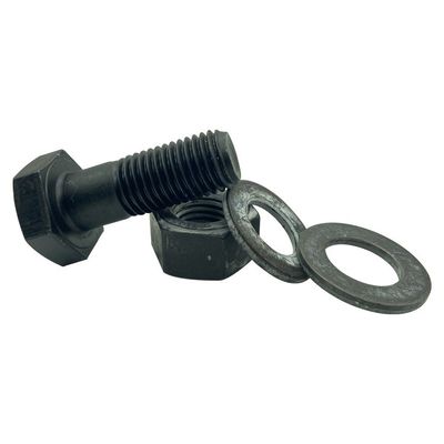 M36 Din933 Din934 Fermeture hexagonale en acier inoxydable et écrousse avec zinc blanc.Zinc jaune. HDG