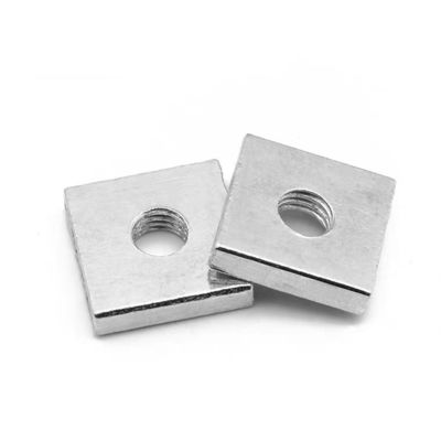 Zinc blanc M5-M72 DIN 562 carré écrousse mince pour une connexion en acier inoxydable au carbone fort