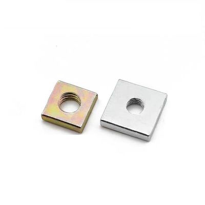 Zinc blanc M5-M72 DIN 562 carré écrousse mince pour une connexion en acier inoxydable au carbone fort