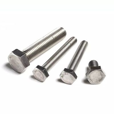 Boulons et écrous en acier inoxydable à hexagone avec laveuses en A2 70 Longueur de finition 10 mm-300 mm