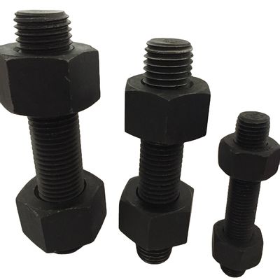 Grade 4.8 8.8 10.9 Noir DIN976 Galvanisation à chaud à fil pour support sur mesure