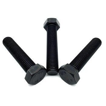35k zinc jaune DIN933 931 de qualité 8.8 en acier inoxydable boulons à tête hexagonale M20 M24 M30