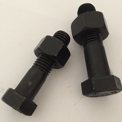 35k zinc jaune DIN933 931 de qualité 8.8 en acier inoxydable boulons à tête hexagonale M20 M24 M30