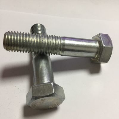 35k zinc jaune DIN933 931 de qualité 8.8 en acier inoxydable boulons à tête hexagonale M20 M24 M30