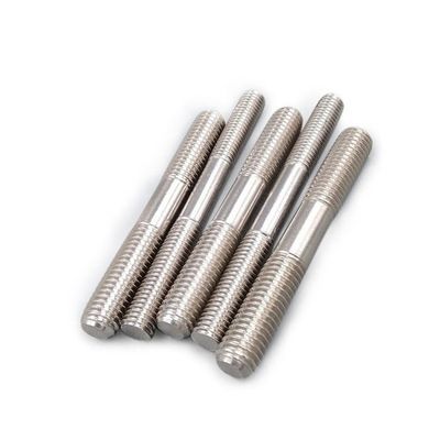 Étui en acier inoxydable noirci avec machine à laver de qualité 4.8 8.8 10.9 à double tête fileté
