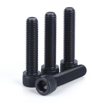 ISO9001 2015 certifié Finition noire Cap de tête à prise hexagonale DIN912 10,9 Grade Allen Bolt