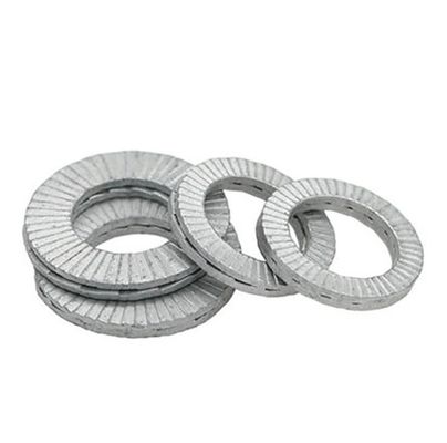 Laveuse en acier inoxydable standard DIN à double double empilage à verrouillage automatique avec finition en zinc