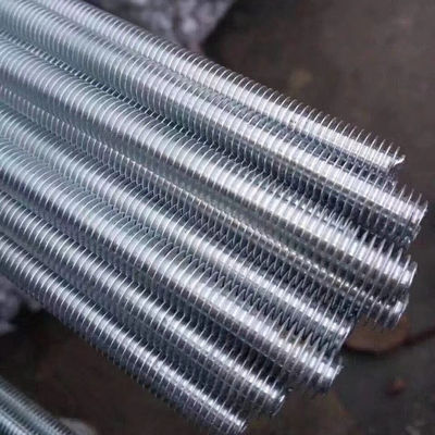 DIN975 M10 Barre filetée en acier au carbone inoxydable galvanisé à haute résistance 304 316 A2-70 A4-70