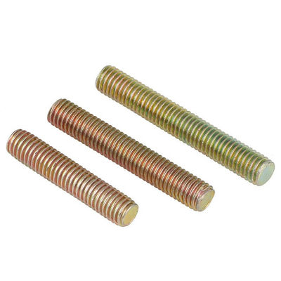 304 316 Boulure à double tête en acier inoxydable DIN975 Full Tooth Stud avec finition simple