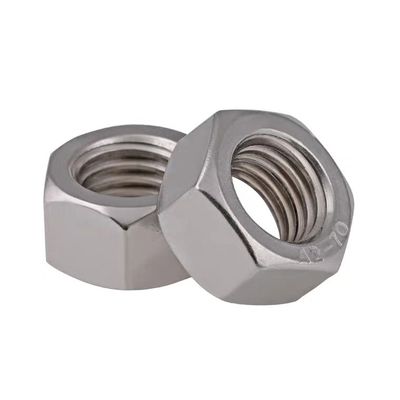 Noix hexagonales galvanisées métriques simples DIN934 pour les applications industrielles