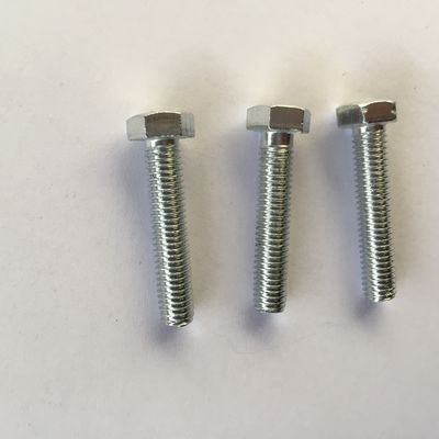 Fermeture en acier inoxydable hexagonale et écrous Din933 Grade HDG 4.8/ 8.8/ 10.9/ 12.9 Ect