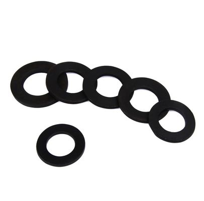 Laveuse en acier inoxydable DIN125 de type dent interne Grade 8.8 Noir agrandie épaissie