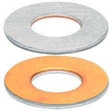 Laveuse en acier inoxydable DIN125 de type dent interne Grade 8.8 Noir agrandie épaissie