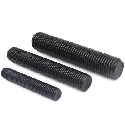 Système de mesure métrique Acier au carbone A193-B7 barre à dents à fil complet noirci pour OEM