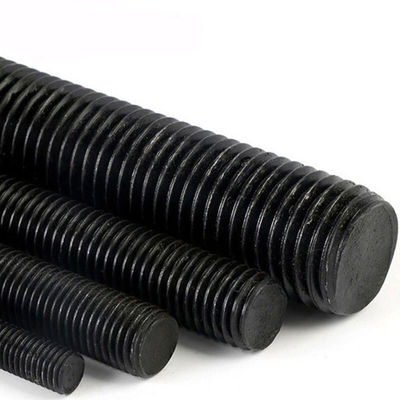 Système de mesure métrique Acier au carbone A193-B7 barre à dents à fil complet noirci pour OEM