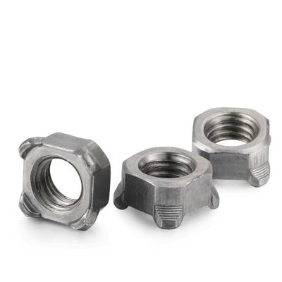 Mesure métrique DIN928 Noix de soudure à hexagone carré en acier inoxydable pour M3 M4 M6 M8 M10