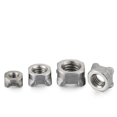 Mesure métrique DIN928 Noix de soudure à hexagone carré en acier inoxydable pour M3 M4 M6 M8 M10