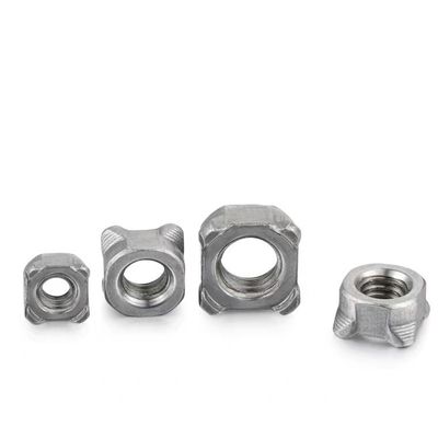 Mesure métrique DIN928 Noix de soudure à hexagone carré en acier inoxydable pour M3 M4 M6 M8 M10