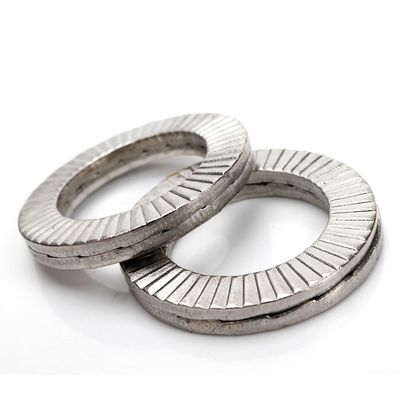 Certifié ISO9001 Mengmeng double face empilée auto-verrouillage joints DIN25201 en blanc
