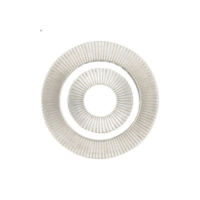 Certifié ISO9001 Mengmeng double face empilée auto-verrouillage joints DIN25201 en blanc