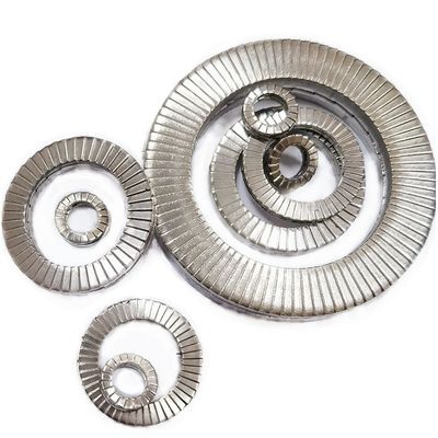 Certifié ISO9001 Mengmeng double face empilée auto-verrouillage joints DIN25201 en blanc