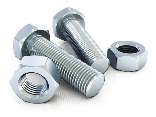 M30 Ensemble de boulons et écrous hexagénaires de haute traction de qualité 8.8 en acier au carbone/inoxydable
