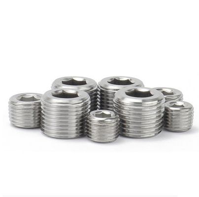 Plugs de tuyaux à prise hexagonale DIN906 pour les projets de construction et de construction