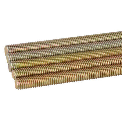 DIN Standard galvanisé à fil complet à vis en plomb avec 1000-3000 mm de longueur