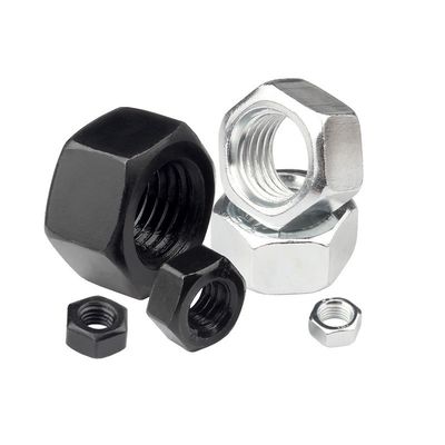 Finition galvanisée ZINC M36 écrousse hexagonale DIN934 pour pièces de machines industrielles