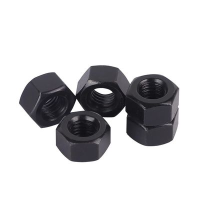 Finition galvanisée ZINC M36 écrousse hexagonale DIN934 pour pièces de machines industrielles